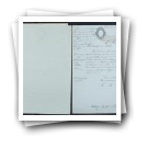 Processo de admissão de Elisa dos Santos e Hilário de Oliveira, n.º 249 e 250 de 1907