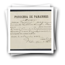 Processo de admissão de Veríssimo, n.º 558 de 1910