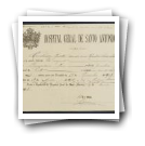 Processo de admissão de Ludovina Judite, n.º 686 de 1903