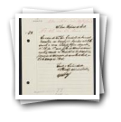 Processo de admissão de Alzira Augusta, n.º 29 de 1923